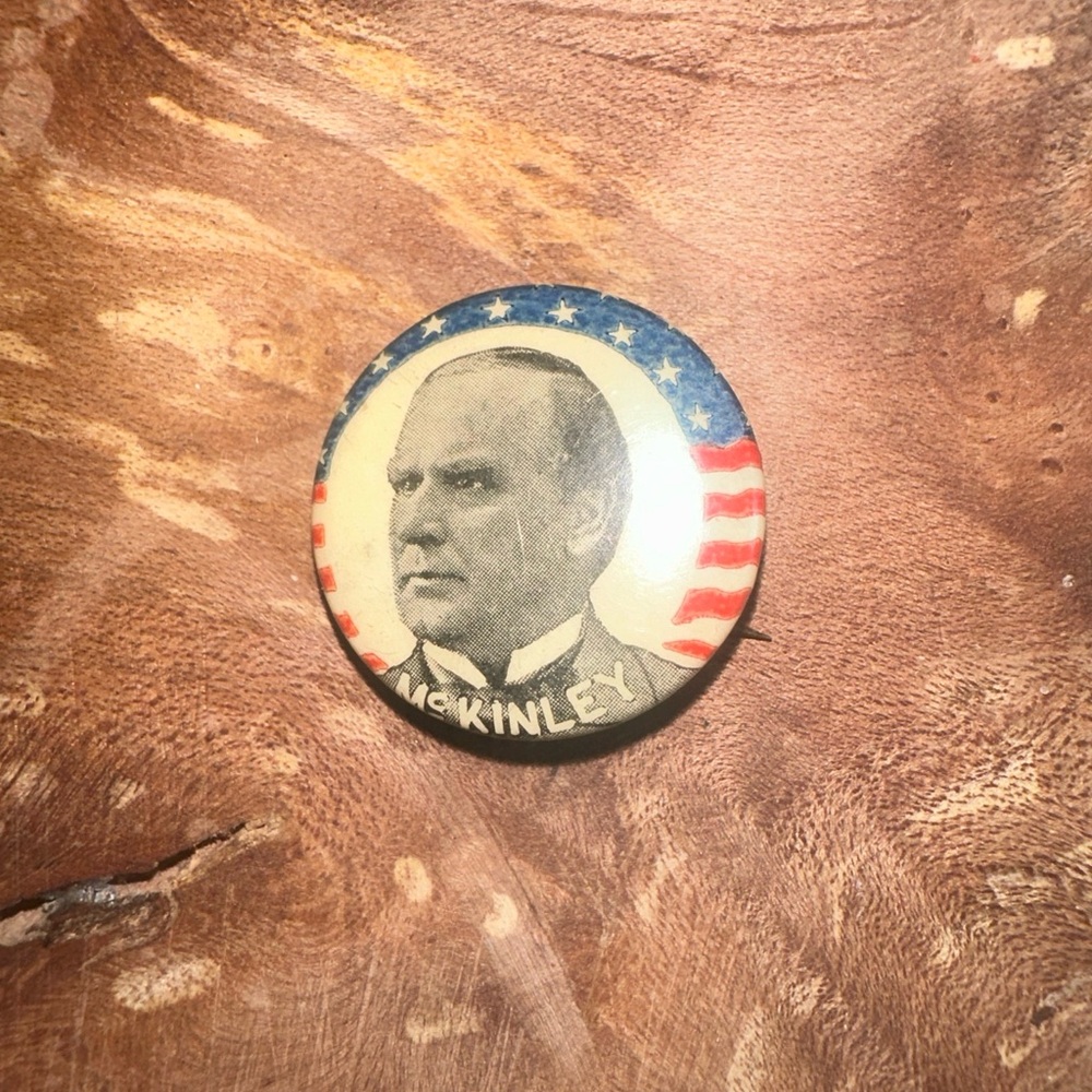 1896 McKinley Pin